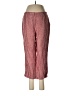 Reformation Checkered-gingham Red Casual Pants Size 6 - photo 1