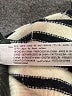 Zara 100% Wool Stripes Ivory Wool Cardigan Size S - photo 7