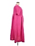 Unbranded 100% Polyester Solid Pink Casual Dress Size XXL - photo 4