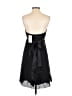 BCBGMAXAZRIA 100% Silk Solid Black Cocktail Dress Size 4 - photo 2