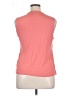The Limited Orange Sleeveless Blouse Size XL - photo 2