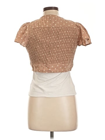 American Eagle Outfitters Short Sleeve Blouse (view 2)