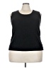 Avenue 100% Acrylic Black Sweater Vest Size 22 Plus - photo 1