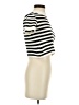 Zara 100% Polyester Ivory White Short Sleeve Top Size S - photo 4