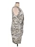 DKNYC Animal Print Silver Cocktail Dress Size XL - photo 4
