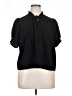CeCe Black Short Sleeve Blouse Size 1X - photo 1