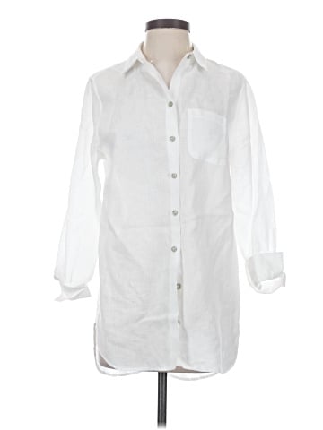 Chico's 3/4 Sleeve Button-Down Shirt (view 1)