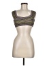 River Island Tan Green Tube Top Size 8 - photo 1