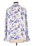 Unbranded Floral Ivory Long Sleeve Blouse Size L - photo 2
