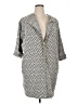 Chico's Chevron-herringbone Gray Casual Dress Size XL (3) - photo 1