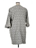 Chico's Chevron-herringbone Gray Casual Dress Size XL (3) - photo 2