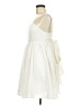 Aura Solid White Cocktail Dress Size M - photo 5