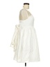 Aura Solid White Cocktail Dress Size M - photo 4