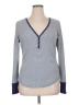 Pilcro Gray Long Sleeve Top Size XL - photo 1