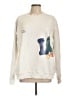 madhappy 100% Cotton Graphic Ivory Sweatshirt Size L - photo 1