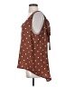 Gibson Brown Sleeveless Blouse Size S - photo 5