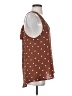 Gibson Brown Sleeveless Blouse Size S - photo 4