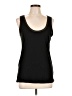 Apostrophe Black Sleeveless Top Size L - photo 1