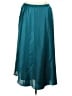 R&M Richards 100% Polyester Solid Teal Formal Skirt Size 18 - photo 1