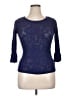 TU Blue 3/4 Sleeve Top Size 14 - photo 1