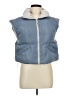 New In 100% Polyester Blue Vest Size M - photo 1