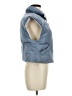 New In 100% Polyester Blue Vest Size M - photo 4