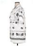 Unbranded Print White Short Sleeve Blouse Size XL - photo 5