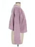 Unbranded 100% Polyester Solid Purple Cardigan Size L - photo 4