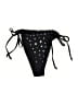 Romwe Stars Black Swimsuit Bottoms Size XL - photo 1