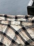 Love Notes Plaid Tan Long Sleeve Button-Down Shirt Size M - photo 7