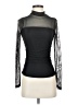 Lillusory Black Long Sleeve Top Size S - photo 1