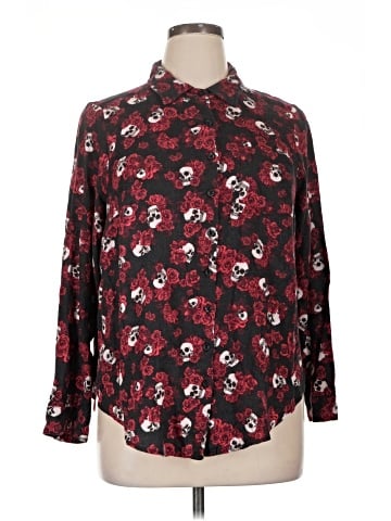 Torrid Long Sleeve Blouse (view 1)
