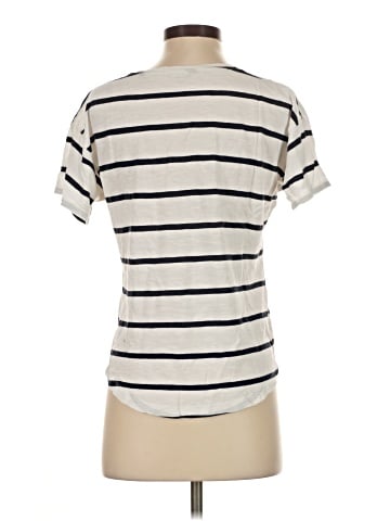 Madewell Whisper Cotton Crewneck Tee in Creston Stripe (view 2)