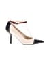 Tahari 100% Leather Color Block Black Heels Size 6 - photo 1