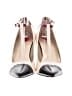 Tahari 100% Leather Color Block Black Heels Size 6 - photo 2