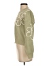 Luna Ivy Floral Green Pullover Sweater Size S - photo 5