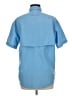 L.L.Bean 100% Polyester Blue Short Sleeve Blouse Size M - photo 2