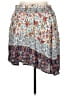 Maurices 100% Rayon Paisley Blue White Casual Skirt Size 0X - photo 2