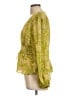 Sofia Jeans by Sofia Vergara Green 3/4 Sleeve Blouse Size L - photo 5
