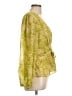 Sofia Jeans by Sofia Vergara Green 3/4 Sleeve Blouse Size L - photo 4