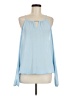 MICHAEL Michael Kors Blue Sleeveless Blouse Size M - photo 1
