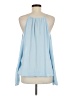 MICHAEL Michael Kors Blue Sleeveless Blouse Size M - photo 2