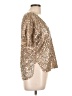 Mia Joy Gold Short Sleeve Blouse Size L - photo 4