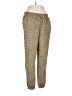 Fabletics Animal Print Gold Casual Pants Size L (estimated) - photo 1