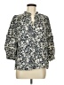 Wyse Blue 3/4 Sleeve Blouse Size 8 (3) - photo 1