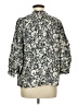 Wyse Blue 3/4 Sleeve Blouse Size 8 (3) - photo 2