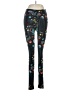 Unbranded Graphic Black Leggings One size - photo 1