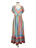 Haptics Stripes Blue Casual Dress Size S - photo 1