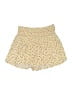 BCBGeneration Hearts Yellow Shorts Size S - photo 1