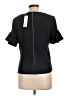 Gracia 100% Polyester Black Short Sleeve Top Size L - photo 2